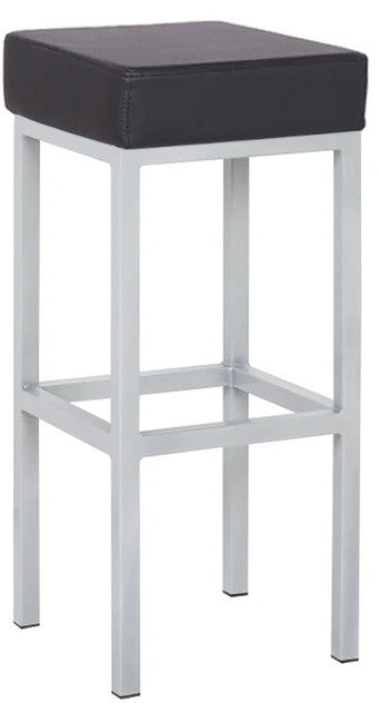 Cube Bar Stool Black - Pair