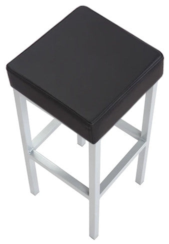 Cube Bar Stool Black - Pair