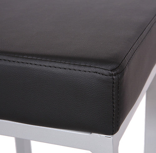 Cube Bar Stool Black - Pair